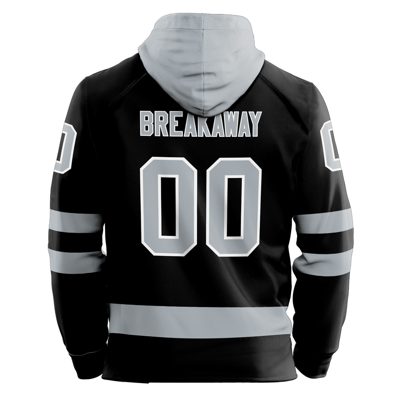 Allegheny Badgers Adult Sublimated Retro Hoodie