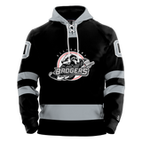 Allegheny Badgers Adult Sublimated Retro Hoodie