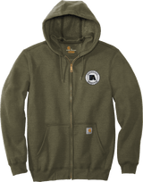 Aspen Aviators Carhartt Midweight Hooded Zip-Front Sweatshirt