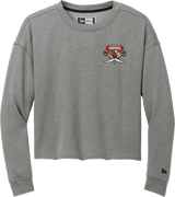 SOMD Sabres New Era Ladies Tri-Blend Fleece Crop Crew