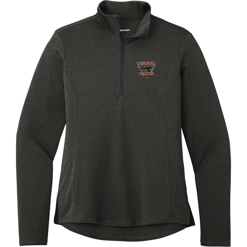 Biggby Bombers Ladies Endeavor 1/2-Zip Pullover