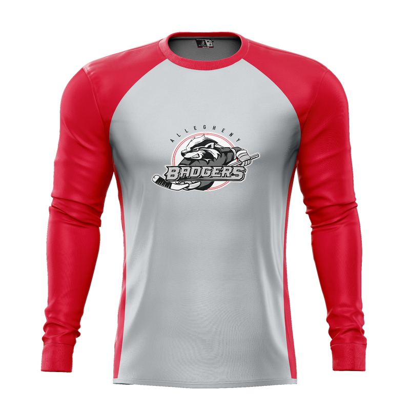 Allegheny Badgers Adult Sublimated Long Sleeve Tee
