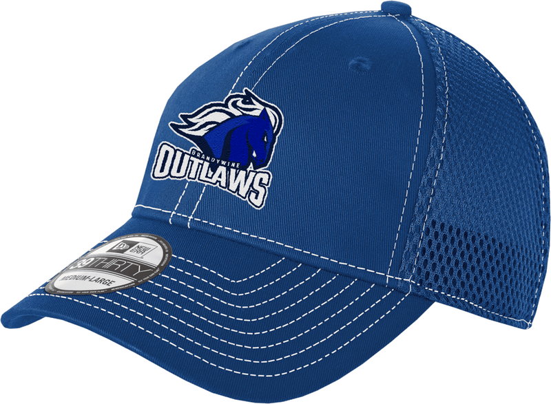 Brandywine Outlaws New Era Stretch Mesh Contrast Stitch Cap