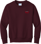 York Devils Youth Core Fleece Crewneck Sweatshirt