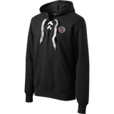 Charlotte Rush Lace Up Pullover Hooded Sweatshirt