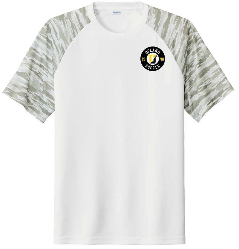 Upland Soccer Drift Camo Colorblock Tee