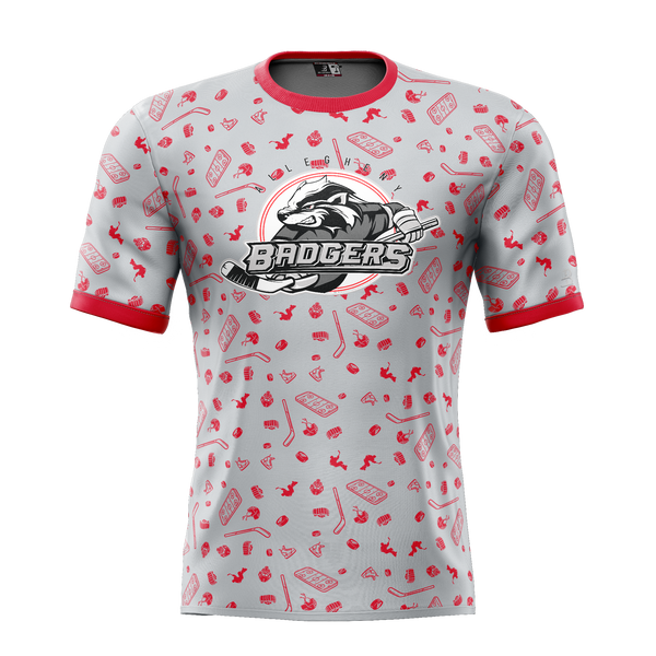 Allegheny Badgers Adult Sublimated Pattern Tee