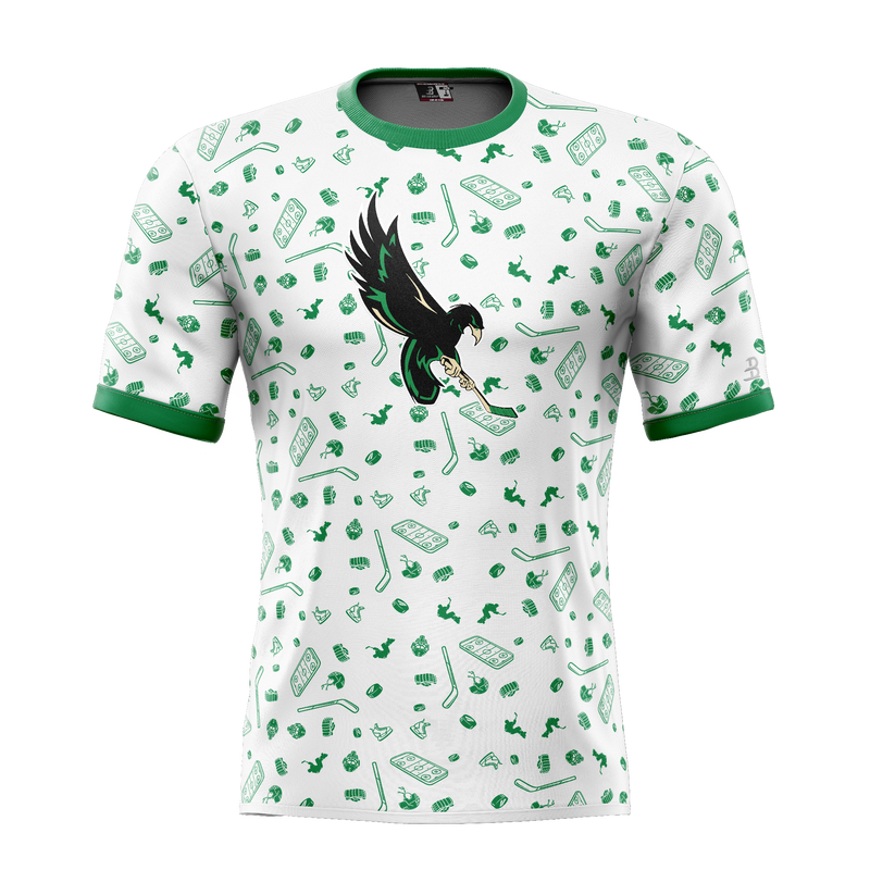 Wilmington Nighthawks Adult Sublimated Pattern Tee